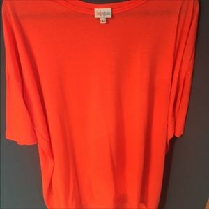 LuLaRoe Irma.   Bright Orange.